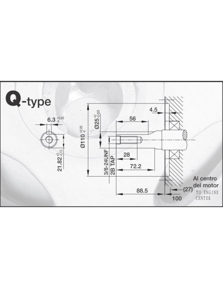Motor 4 tiempos OHV 390-Q