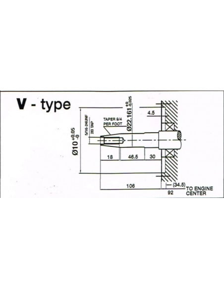 Motor 4 tiempos OHV 270-V
