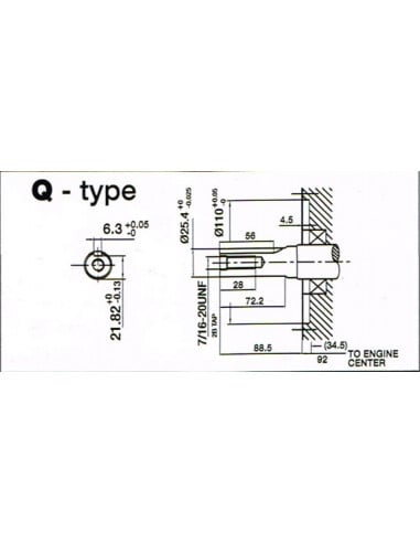 Motor 4 tiempos OHV 270-Q