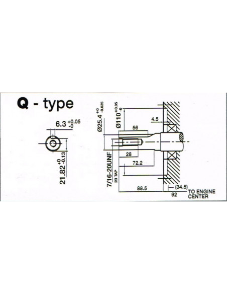 Motor 4 tiempos OHV 270-Q