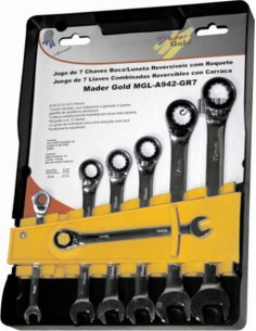 Juego llaves mixtas / carraca profesional