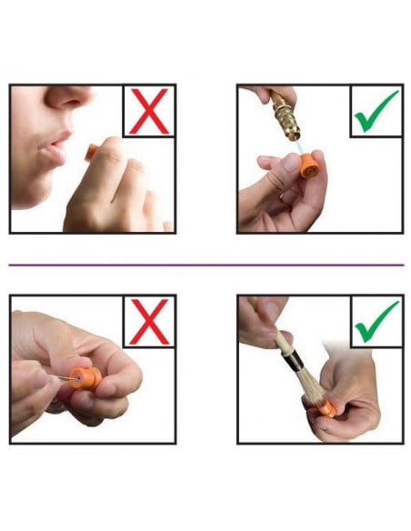 Boquilla Cerámica Rajilla 110º AXI ALBUZ Lila