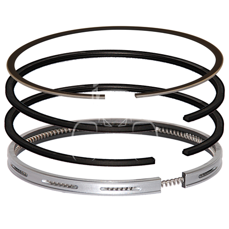 Juego de aros de pistón ø 102 mm - std recambio agrícola