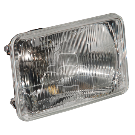 Faro optico delantera - 165 x 107 mm sector agrícola