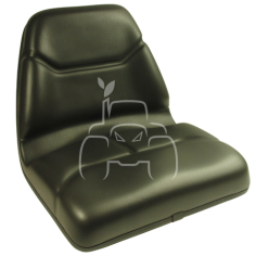 Asiento piel sintética color negro para tractor agrícola