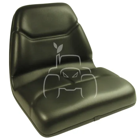 Asiento piel sintética color negro para tractor agrícola