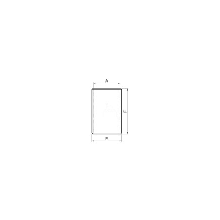 Casquillo ø 31.75 x 35 x 37.6 mm para maquinaria agrícola