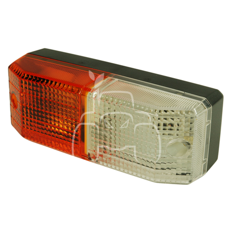 Luz delantera 170 x 60 mm maquinaria agrícola