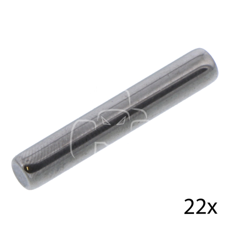 Jgo. de agujas de rodamiento ø 5 mm - l 29.8 mm - 22 pzs