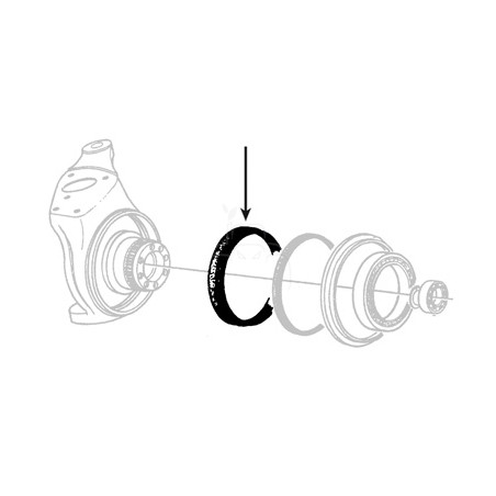 Retén de aceite ø 155 x 195 x 16.5/18 mm recambio agrícola