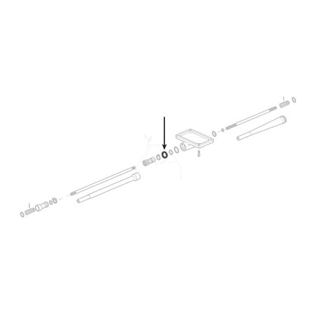 Rodamiento ø 40 x 62 x 12 mm para maquinaria agrícola