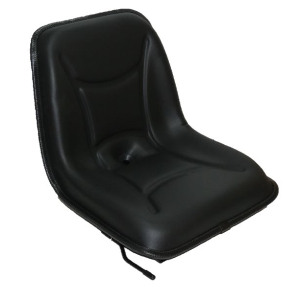 Asiento Cubeta Pvc Negro Sin Guias Railes Rm460 