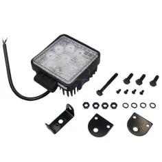 Faro de trabajo led 27 w - 2200 lm para maquinaria agrícola