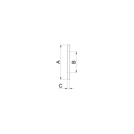 Arandela de seguridad ø 32.05 x 55.25 x 3.6 mm
