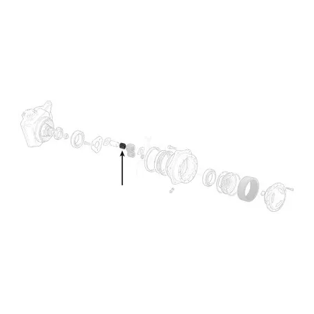 Jgo. de agujas de rodamiento ø 5 mm - l 23.8 mm - 10 pzs