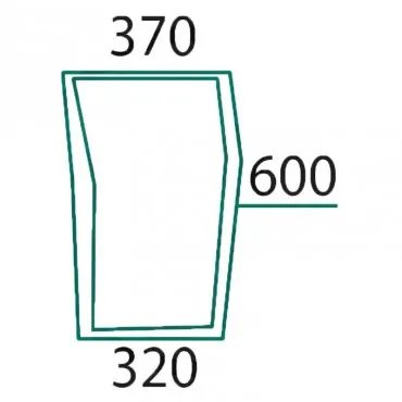 Cristal Delantero Izquierdo Tractores Massey Ferguson Series 5400, 5600, 6100, 6200, 6400, 7400, 7600, 8100, 8200 y 8400 Cristal Delantero Izquierdo Tractores Massey Ferguson Series 5400, 5600, 6100, 6200, 6400, 7400, 7600, 8100, 8200 y 8400