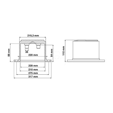 Carcasa soporte planetarios m10 x 20 mm - l40041