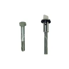 Tubo de purga y tornillo l 57mm maquinaria agrícola
