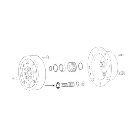 Arandela de tope ø 45.5 x 4 mm - 9 z tienda agrícola online