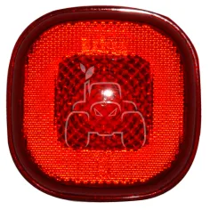 Cristal rojo para maquinaria agrícola tienda agrícola