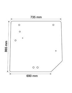 Cristal Luneta Trasero 
