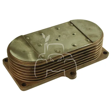 Refrigerador de aceite 7 plates para maquinaria agrícola