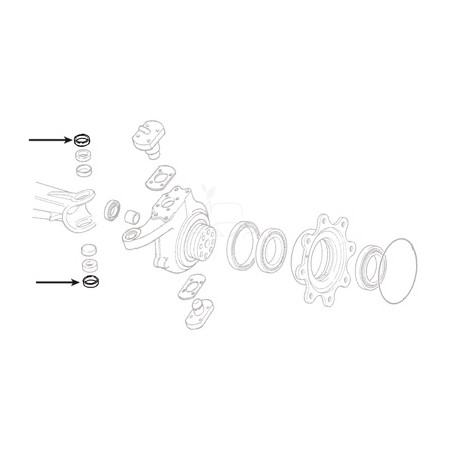 Casquillo ø 25 x 35 x 4.8 mm | Alternativa Agrícola
