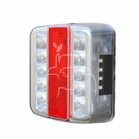 Luz trasera led cuadrado recambio maquinaria agrícola