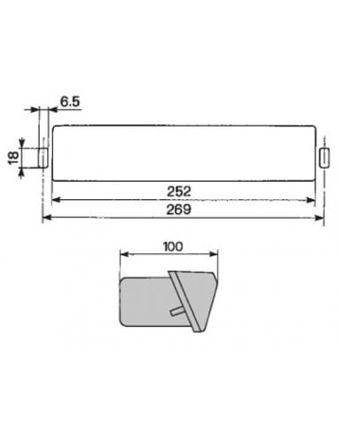 Piloto Faro Trasero Lado Izquierdo Tractores Fiat