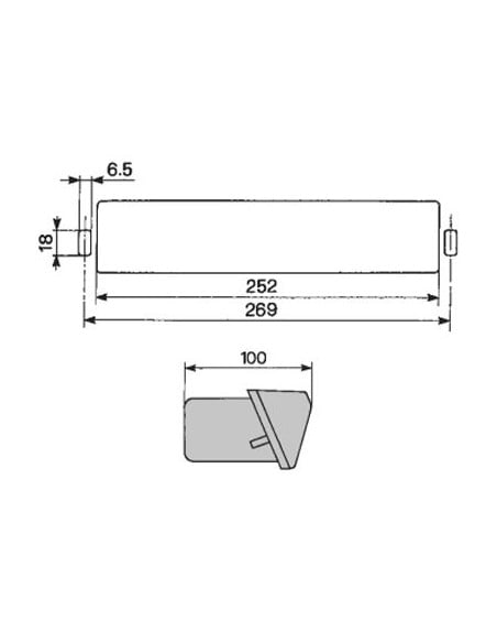 Piloto Faro Trasero Lado Izquierdo Tractores Fiat