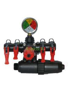 Mando de baja presión 4 palancas cuba fumigación