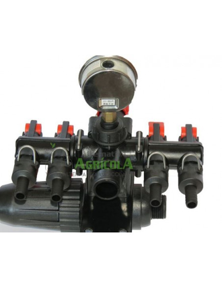 Mando de baja presión 4 palancas cuba fumigación