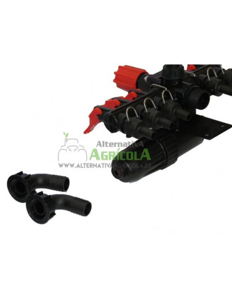 Mando de baja presión 4 palancas cuba fumigación