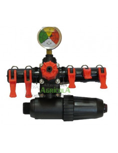 Mando de baja presión 5 palancas cuba fumigación