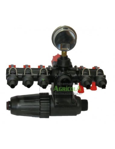 Mando de baja presión 5 palancas cuba fumigación