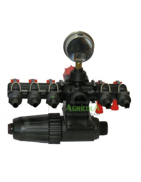 Mando de baja presión 5 palancas cuba fumigación