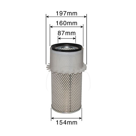 Filtro de aire exterior
