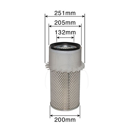Filtro de aire exterior