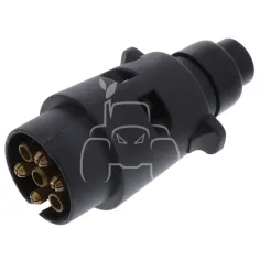 Clavija de plástico 7 polos