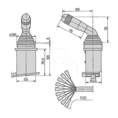Interruptor de columna de direccion