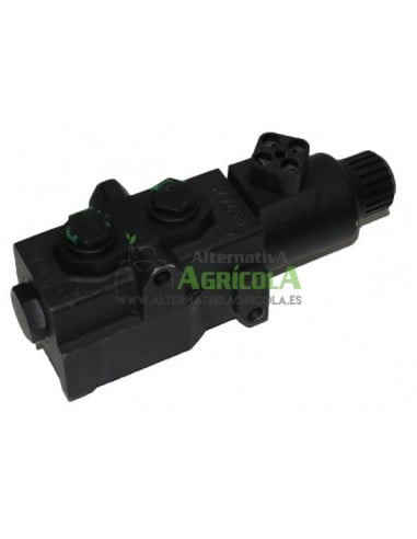 Electroválvula selectora 6 Vías 3/8" Marca Roquet palas Tenias + Machones