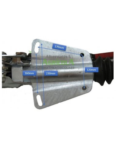 Freno de incercia marca Alko 1600kg para remolque