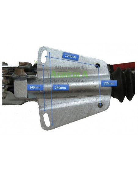 Freno de incercia marca Alko 1600kg para remolque