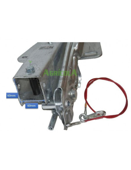 Freno de incercia marca Alko 1600kg para remolque