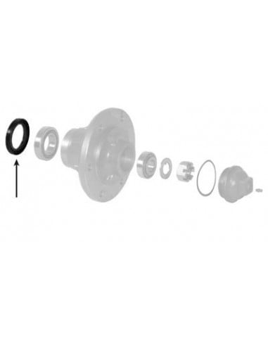 Retén buje rueda delantera tractor Massey Ferguson