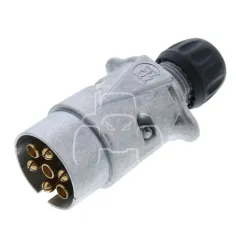 Clavija de aluminio 7 polos