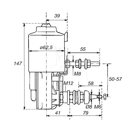 Motor de limpiaparabrisas