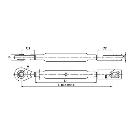 Conjunto caja de nivelación