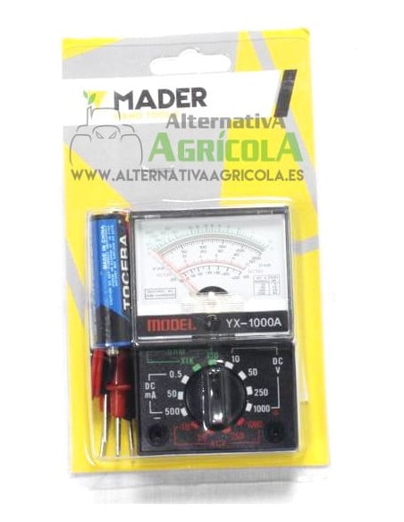 Multímetro analógico