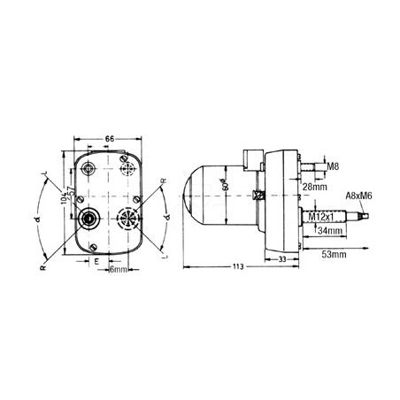 Motor de limpiaparabrisas